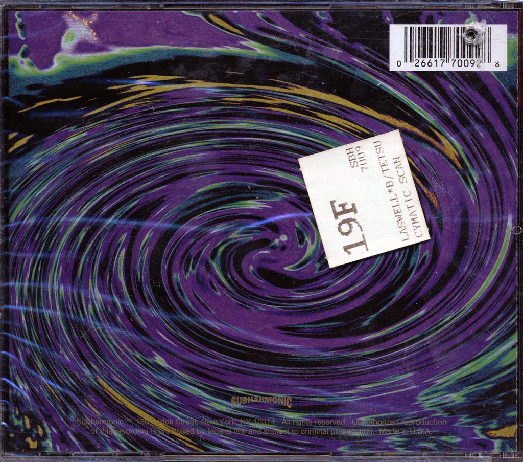 Bill Laswell, Tetsu Inoue - Cymatic Scan (marked/ltd stock) Music CD