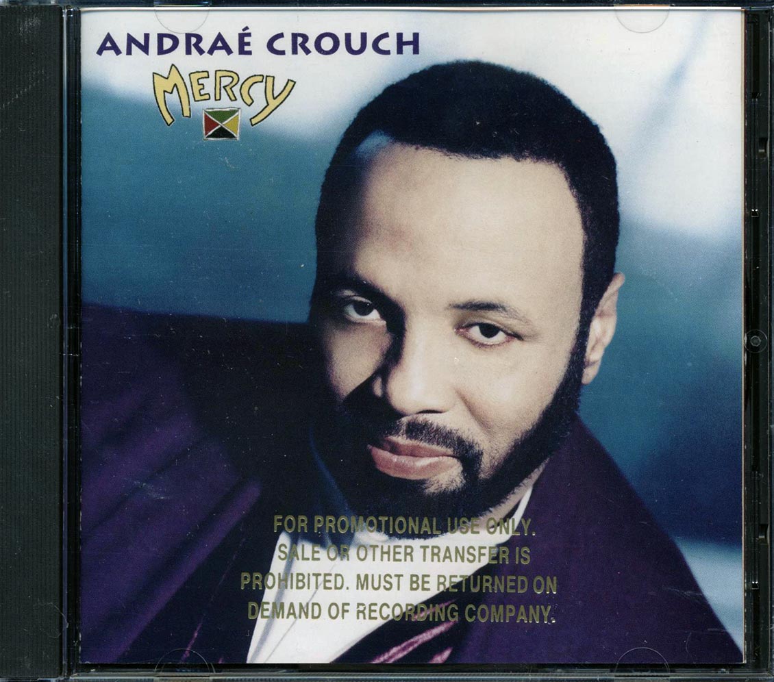 Andrae Crouch - Mercy (promo) Music CD