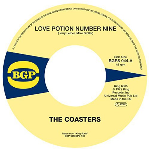 Coasters - Love Potion Number Nine / Cool Jerk - Vinyl Record