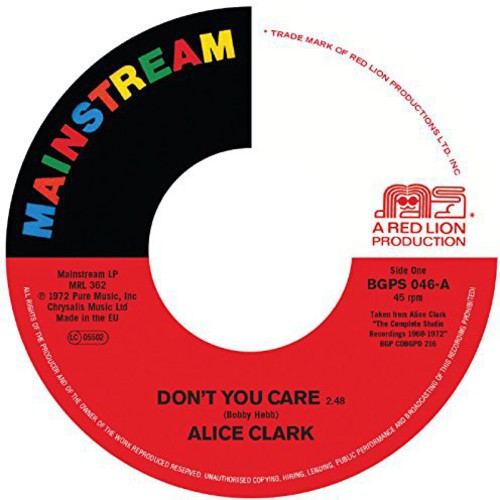 Clark,alice - Don't You Care / Never Did I Stop Loving You - Vinyl Record