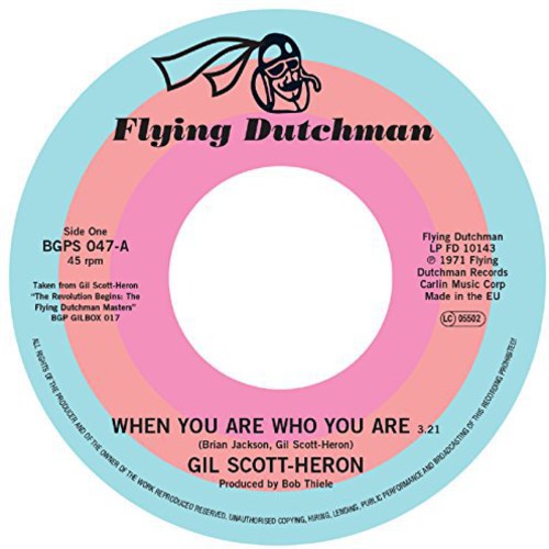Scott-heron,gil - When You Are Who You Are / Free Will - Vinyl Record
