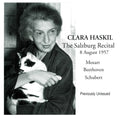 Haskil / Mozart / Beethoven / Schubert - Clara Haskil: Salzburg Recital 8 August 1957 - Music CD