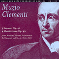 Clementi / Khouri - 3 Sonatas Op 40 / 4 Monferrinas Op 49 - Music CD