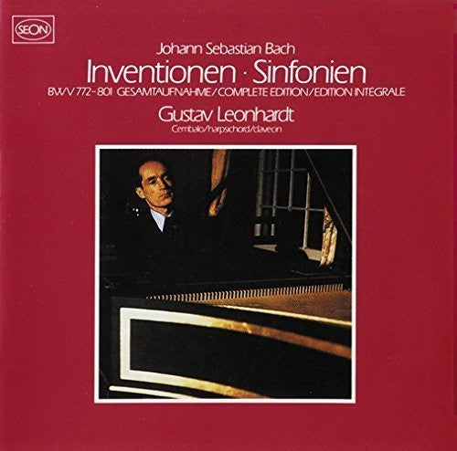 Leonhardt,gustav - Bach: Inventions & Sinfonias - Music CD