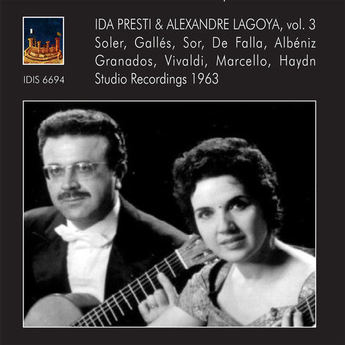 Soler / Presti / Lagoya / Pro Arte Orch / Redel - Ida Presti & Alexandre - Lagoya 3 - Music CD