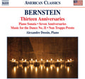 Bernstein / Dossin,alexandre - Piano Music - Music CD
