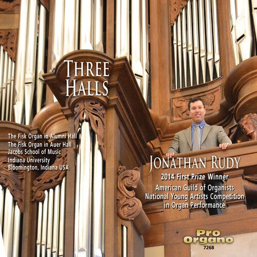Bach / Rudy,jonathan - Three Halls - Music CD