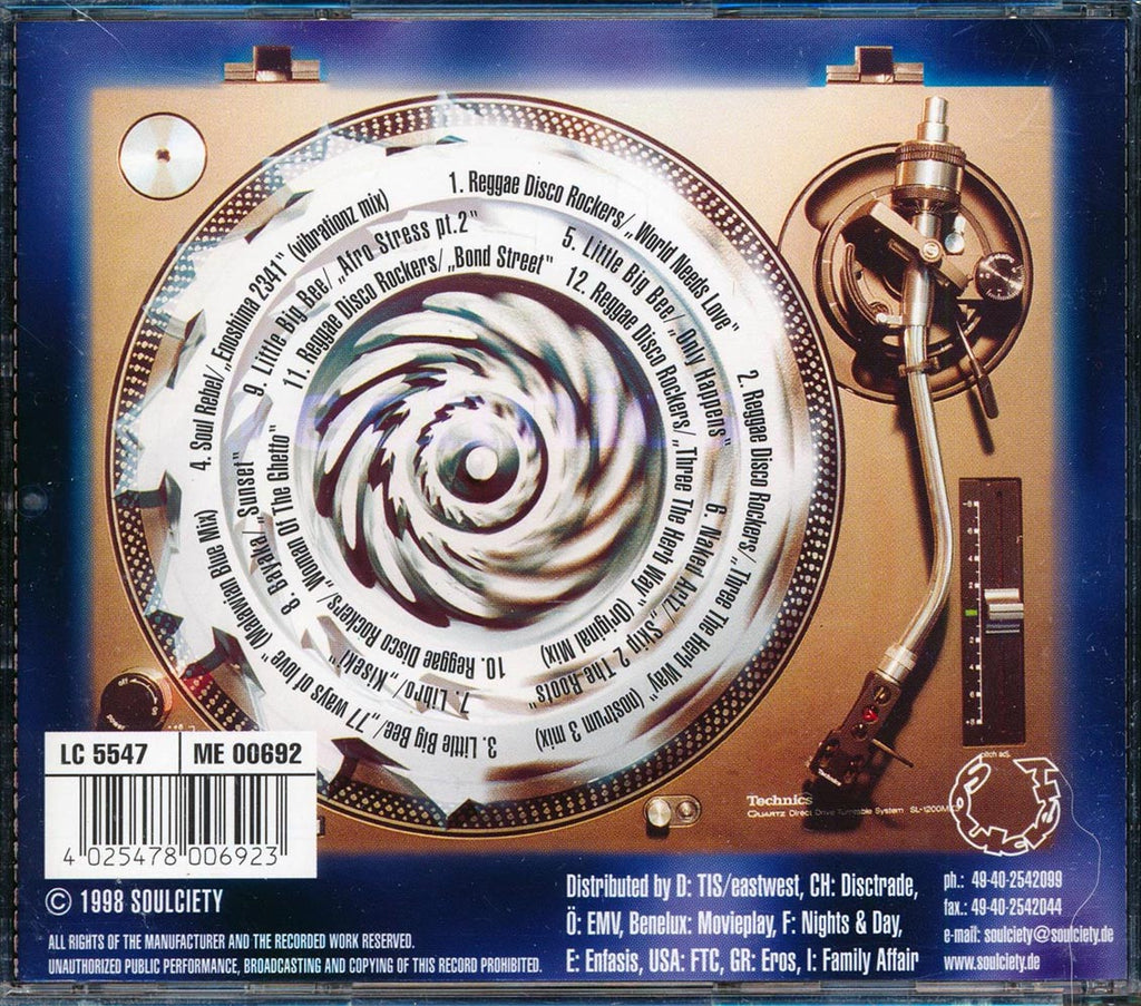 Reggae Disco Rockers, Little Big Bee, Soul Rebel, Etc. - Floriculture-Club Sounds From Tokyo Music CD