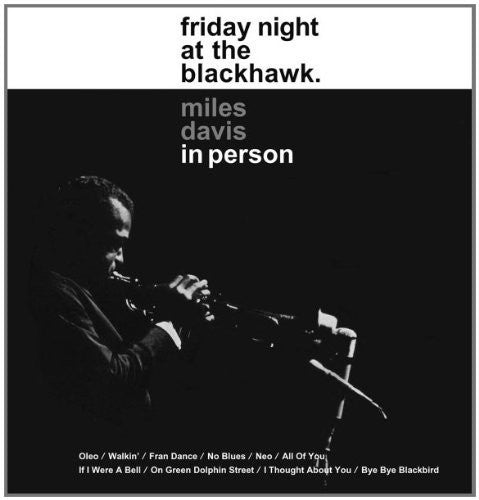 Davis,miles - In Person Friday Night At The Blackhawk - Vinyl Record
