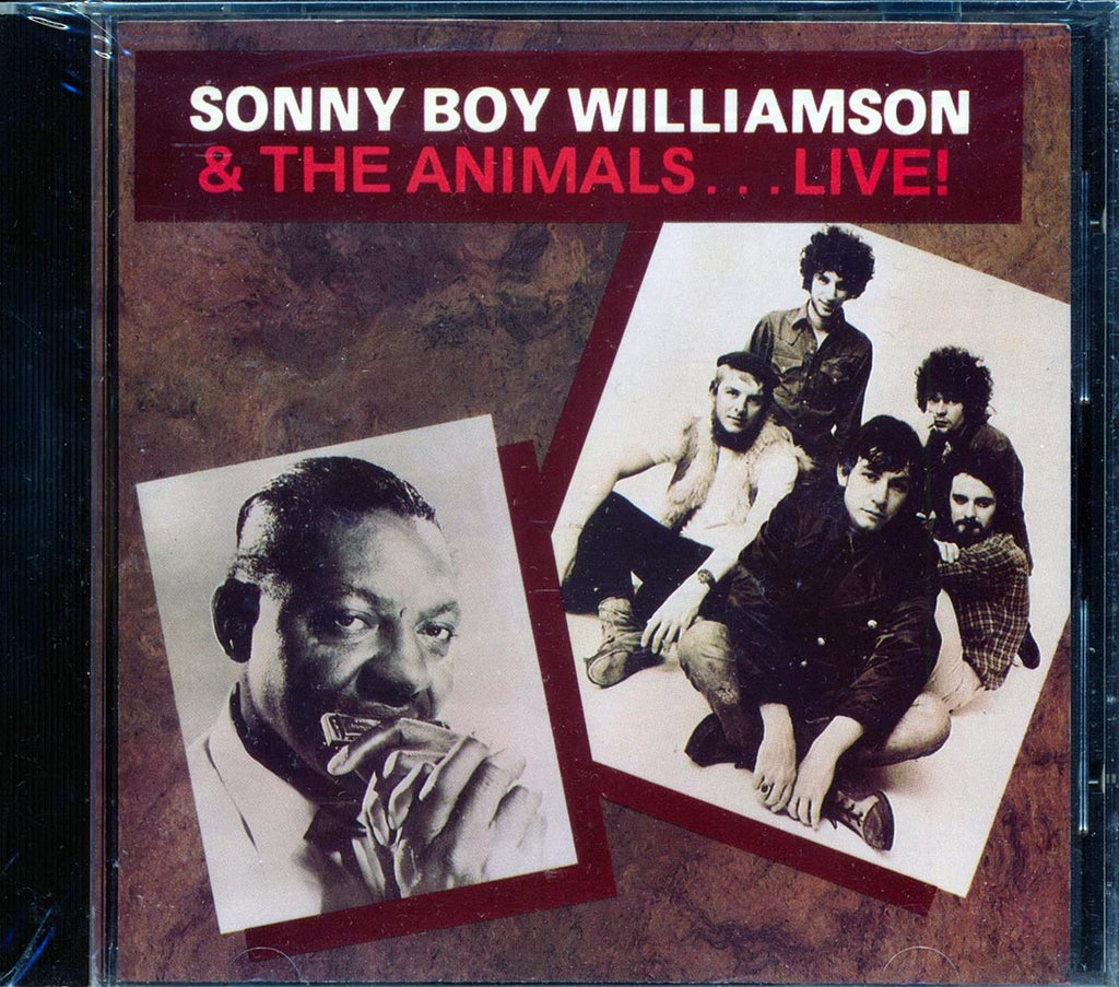 Sonny Boy Williamson, The Animals - Sonny Boy Williamson & The Animals... Live! Music CD