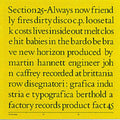 Section 25 - Always Now - Music CD