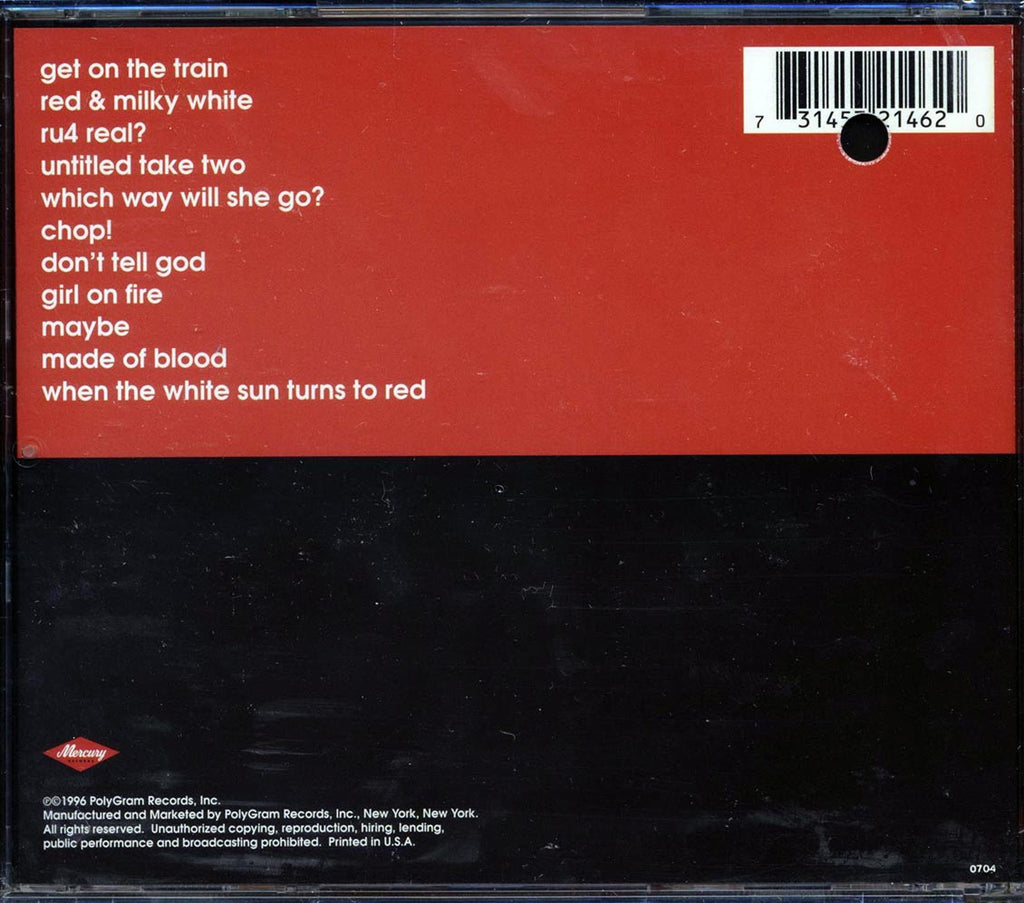 God Street Wine - Red (promo) (marked/ltd stock) Music CD
