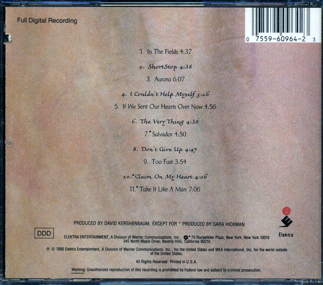 Sara Hickman - Shortstop Music CD