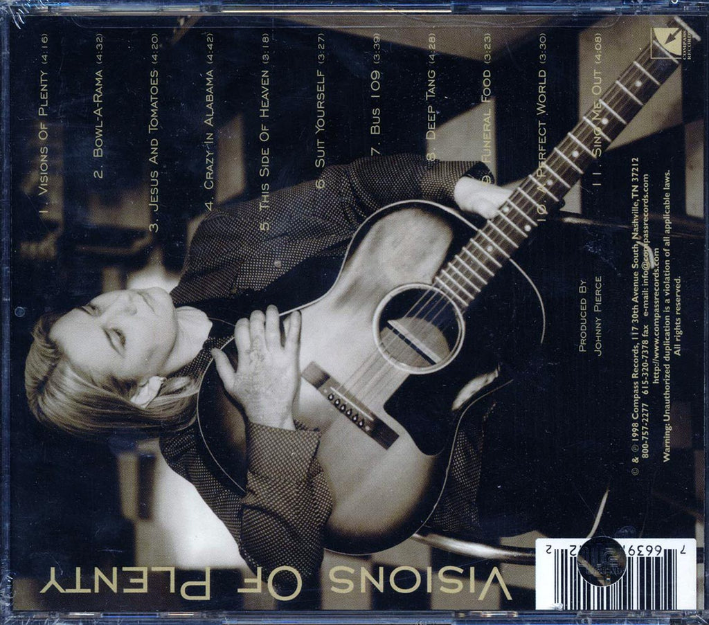 Kate Campbell - Visions Of Plenty (marked/ltd stock) Music CD
