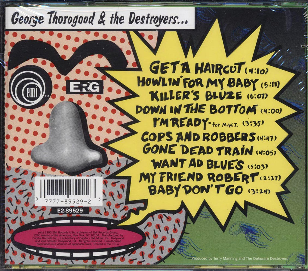 George Thorogood & The Destroyers - Haircut (marked/ltd stock) Music CD