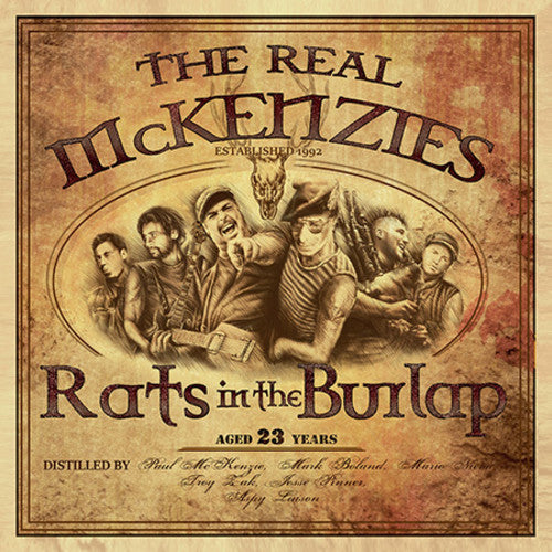 Real Mckenzies - Rats In The Burlap - Music CD