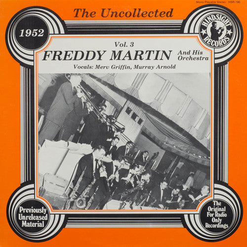 Martin,freddy & Orchestra - Uncollected 3 - Vinyl Record