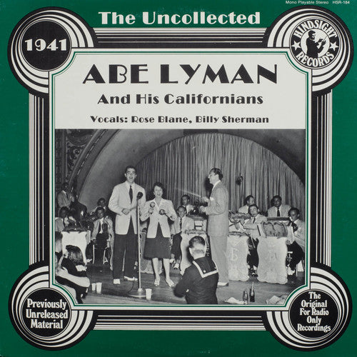 Lyman,abe & His Calfornians - Uncollected - Vinyl Record