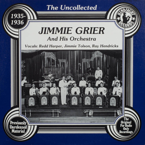 Grier,jimmie & Orchestra - Uncollected - Vinyl Record