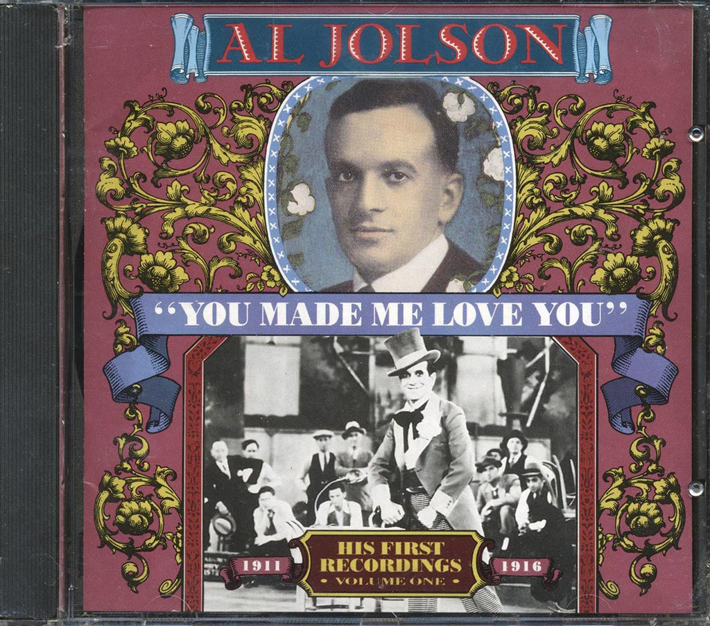 Al Jolson - You Made Me Love You (24 tracks) Music CD