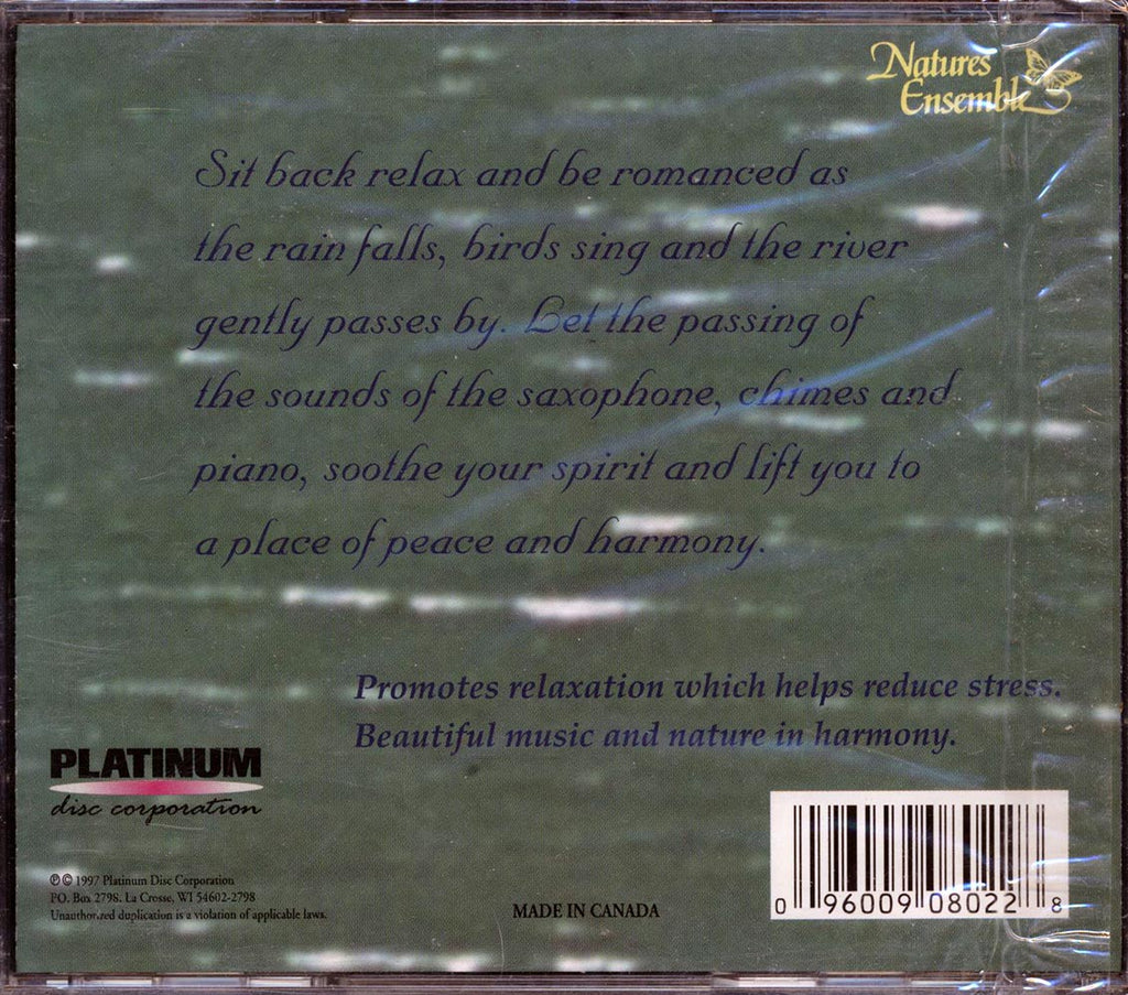 Birds, Rivers, Rain - Rainy River Romance: Relaxation Music CD