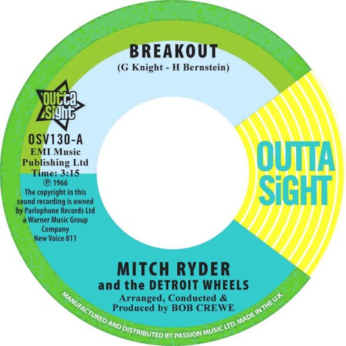 Ryder,mitch - Breakout / You Get Your Kicks - Vinyl Record