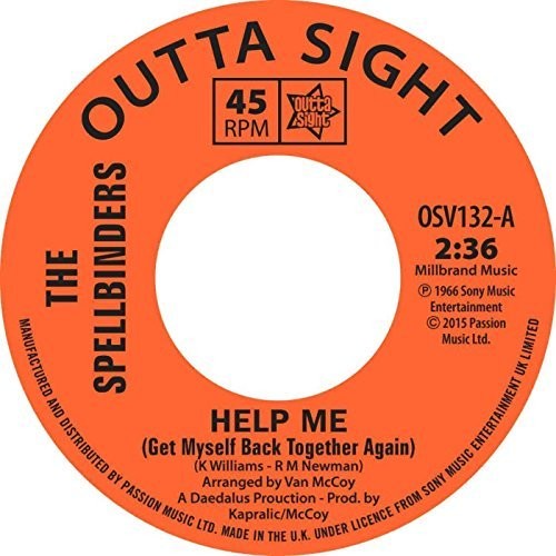 Spellbinders - Help Me / Chain Reaction - Vinyl Record