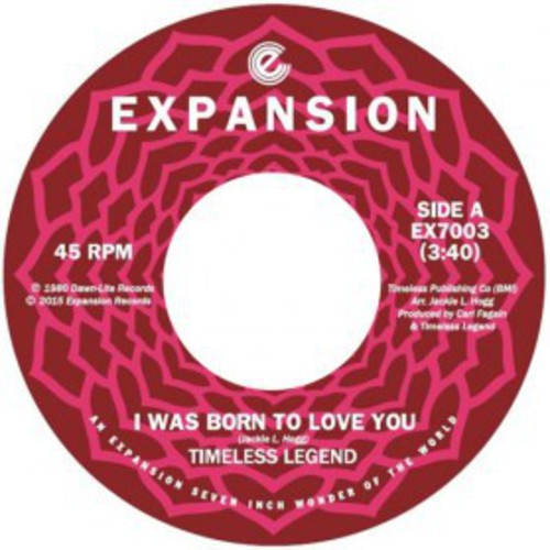 Timeless Legend - I Was Born To Love You / (baby) Don't Do This To M - Vinyl Record