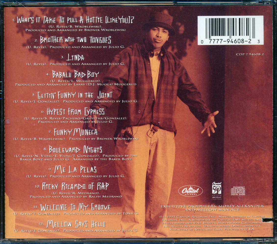 Mellow Man Ace  - The Brother With Two Tongues  (marked/ltd stock) Music CD