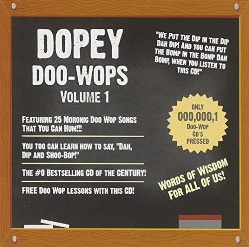 Dopey Doo-wops V1 (26 Cuts) / Various - Dopey Doo-wops V1 (26 Cuts) / Various - Music CD