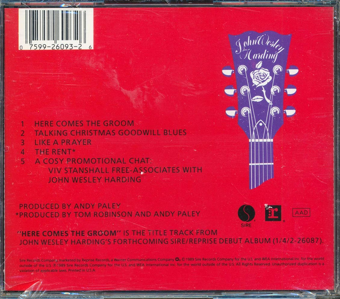 John Wesley Harding - God Made Me Do It: The Christmas EP (marked/ltd stock) Music CD