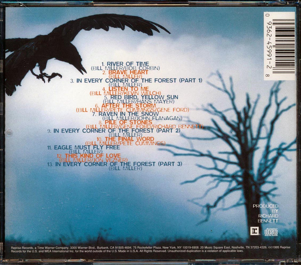 Bill Miller - Raven In The Snow  (promo) Music CD