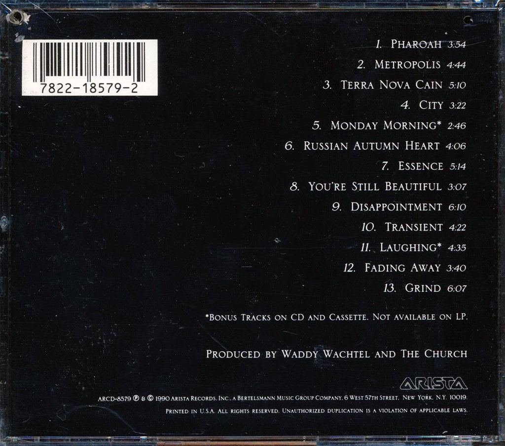 The Church  - Gold Afternoon Fix Music CD