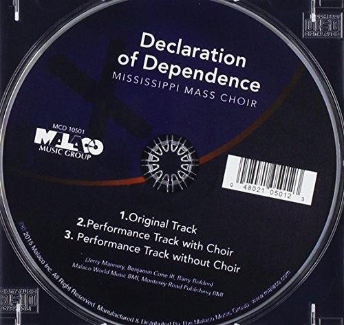 Mississippi Mass Choir - Declaration Of Dependence - Music CD