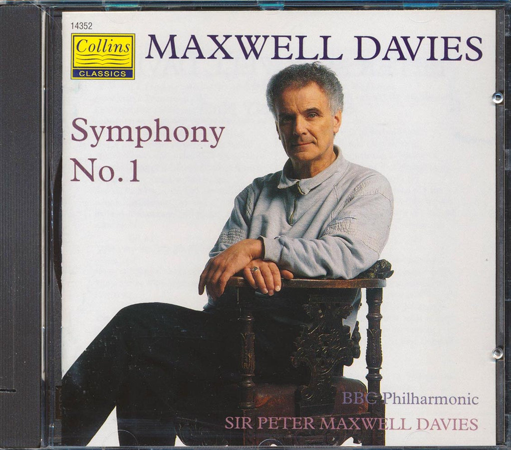 Maxwell Davies, BBC Philharmonic, Sir Peter Maxwell Davies - Symphony Number 1  (marked/ltd stock) Music CD