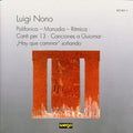 Nono / Luz / Hirsch / Ensemble United Berlin - Polionica-monodia-ritmica - Music CD
