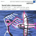 Zimmerman / Luz / Collegium Novum - Un Petit Rien - Music CD