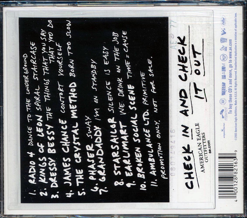 Radio 4, Kings Of Leon, James Chance, Etc. - American Eagle Outfitters: The Only Spring Break CD You Will Need Music CD
