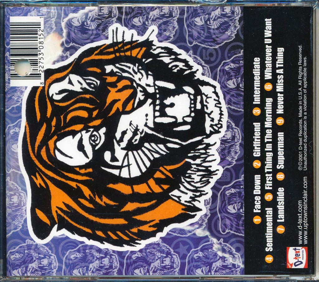 Uptown Sinclair  - Uptown Sinclair  (marked/ltd stock) Music CD