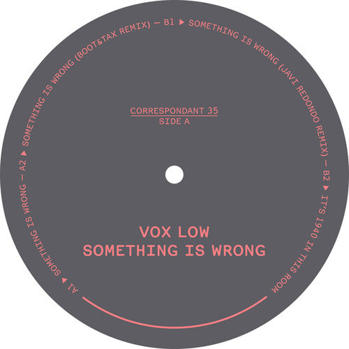 Vox Low - Something Is Wrong - Vinyl Record