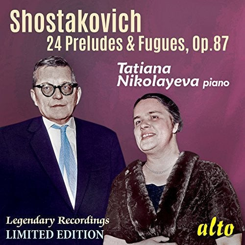Shostakovich / Nikolayeva,tatiana - 24 Preludes & Fugues Op. 87 - Music CD