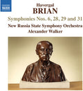 Brian / New Russia State Symphony Orchestra / Walk - Symphonies Nos. 6 & 28 & 29 & 31 - Music CD