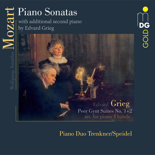 Trenkner,evelinde / Speidel,sontraud - Mozart Piano Sonatas & Grieg Peer Gynt Suites - Vinyl Record