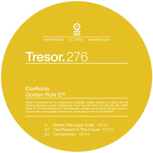 Confucio - Golden Rule - Vinyl Record