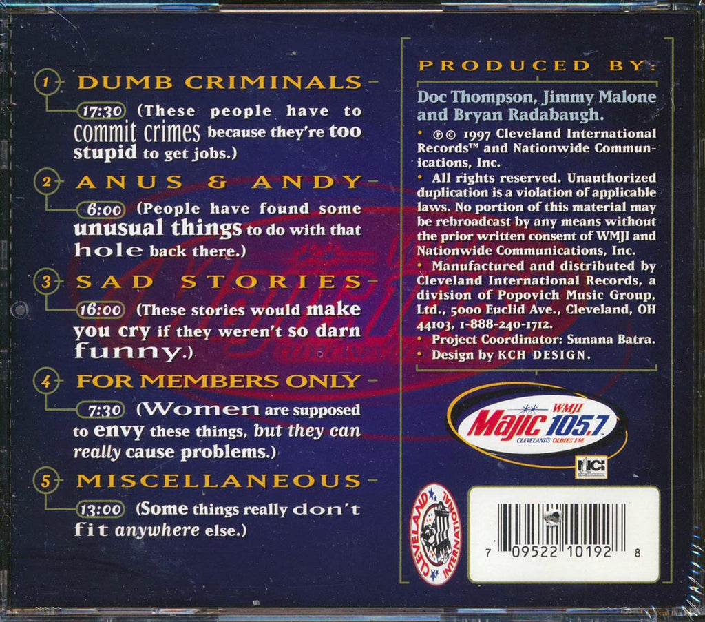 Lanigan, Webster & Malone - Knuckleheads In The News Music CD