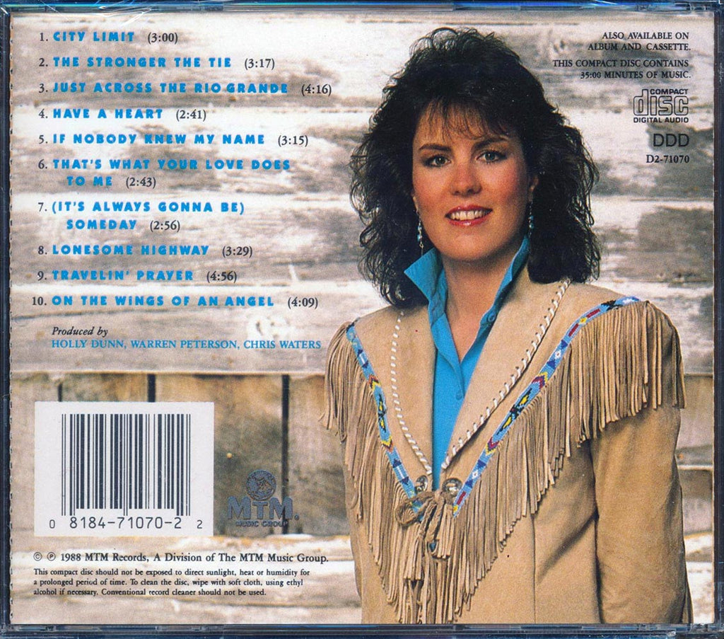 Holly Dunn  - Across The Rio Grande Music CD