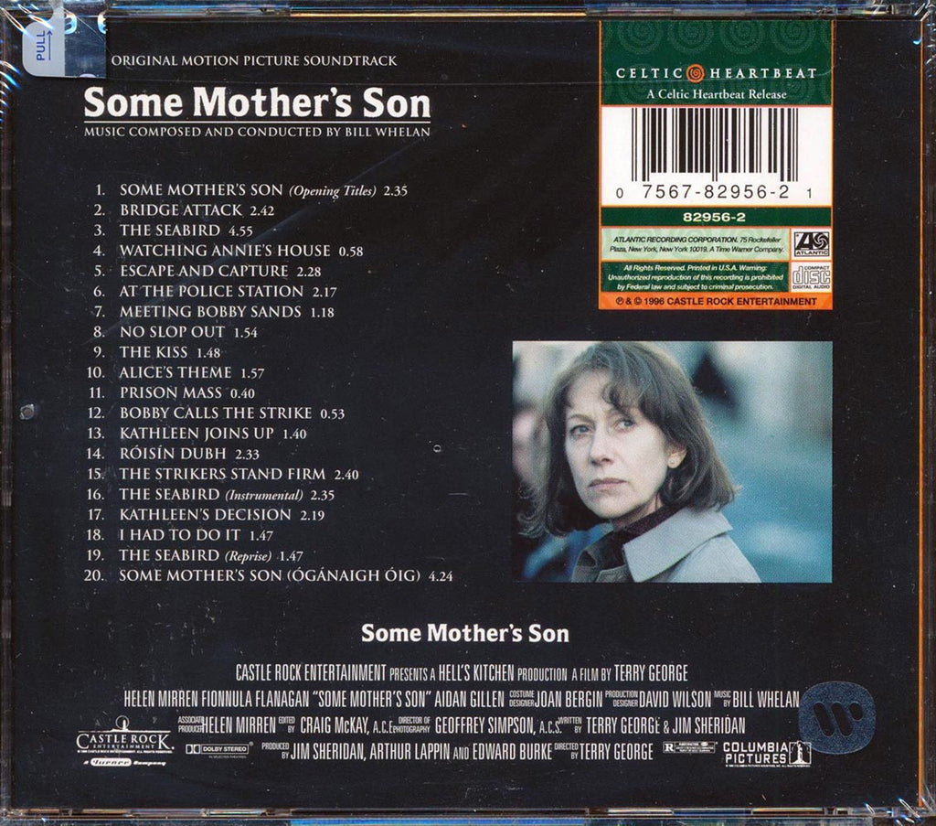 Bill Whelan  - Some Mothers Son Original Motion Soundtrack Music CD