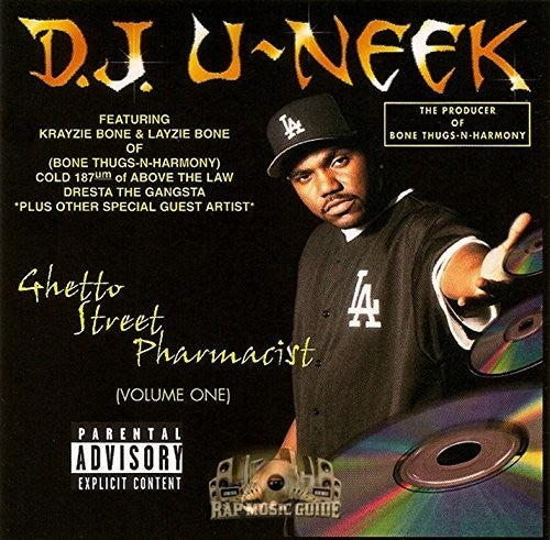 Dj U-neek - Ghetto Street Pharmacist Vol.1 - Music CD