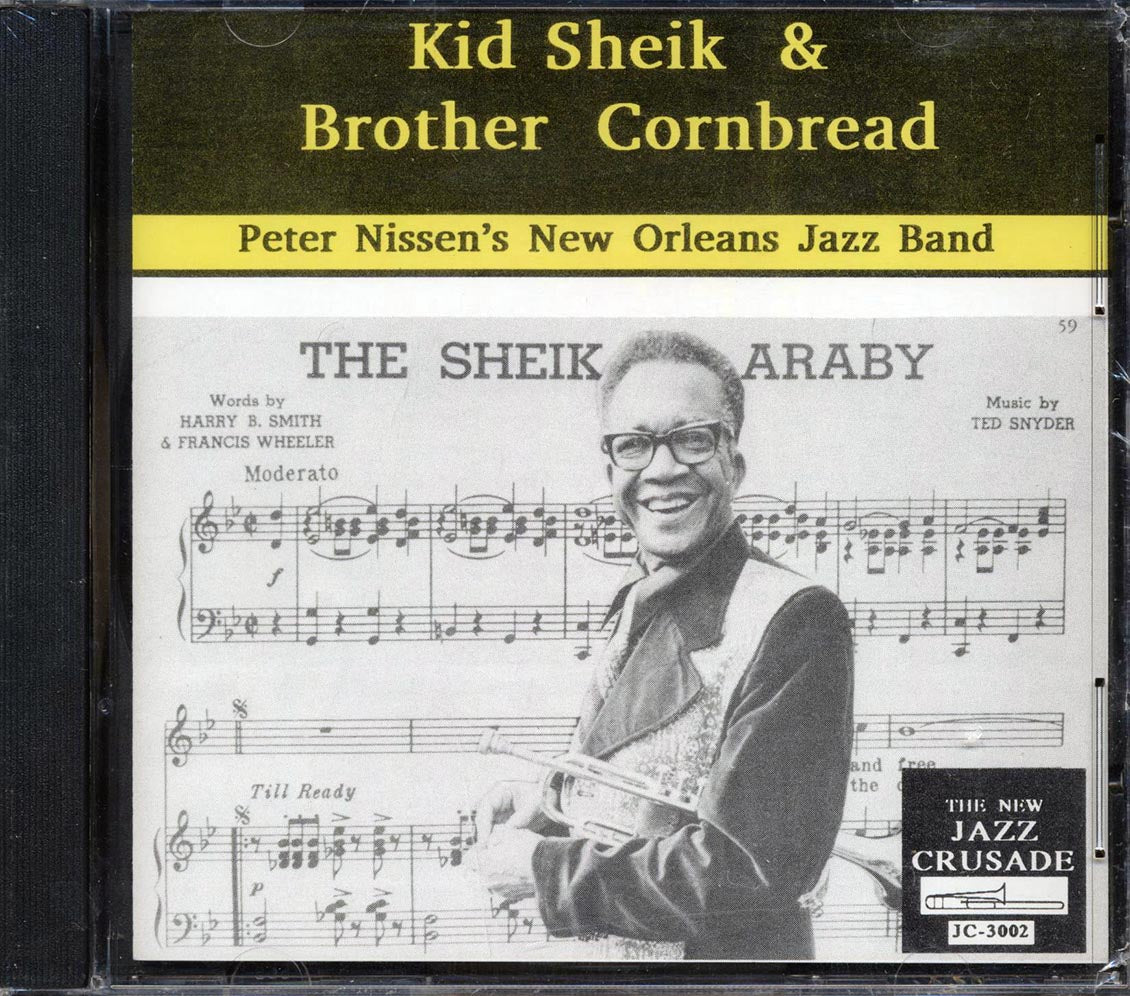 Kid Sheik, Brother Cornbread, Peter Nissen's New Orleans Jazz Band - Kid Sheik & Brother Cornbread Music CD