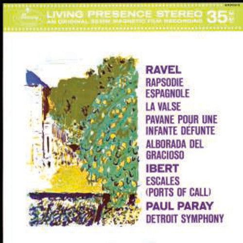 Paray / Detroit Symphony Orchestra - Orchestral Music By Maurice Ravel & Jacques Ibert - Vinyl Record